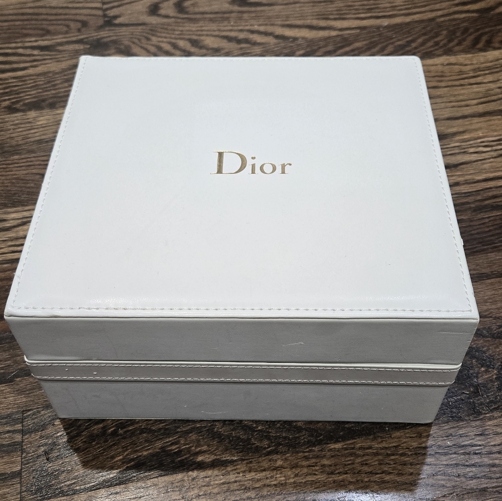 Dior White Perfume Gift Storage box